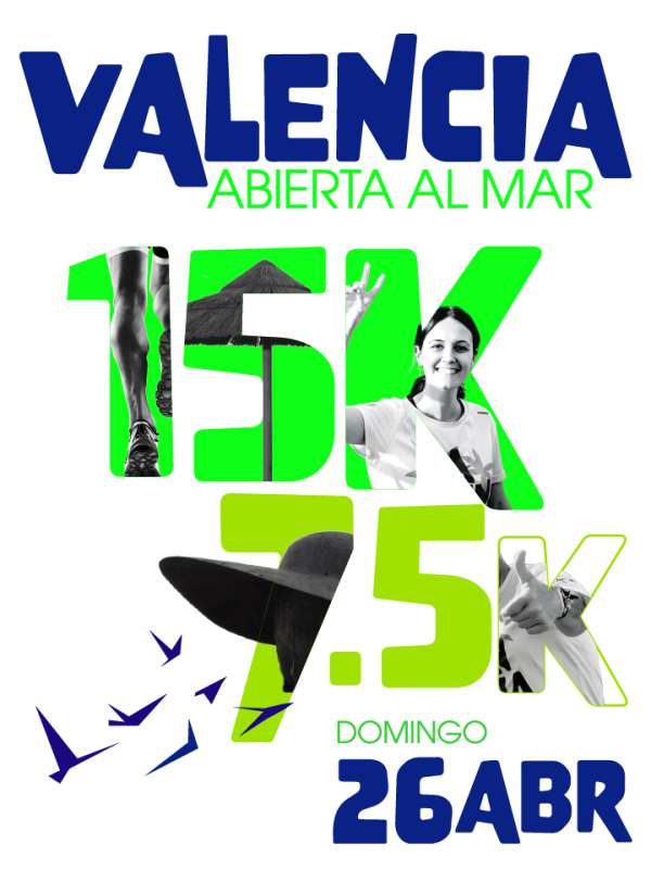 Carrera Popular en Valencia. 15K Valencia Abierta al Mar