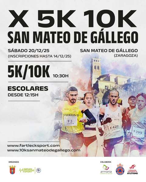 10K y 5K Nocturno San Mateo de Gállego