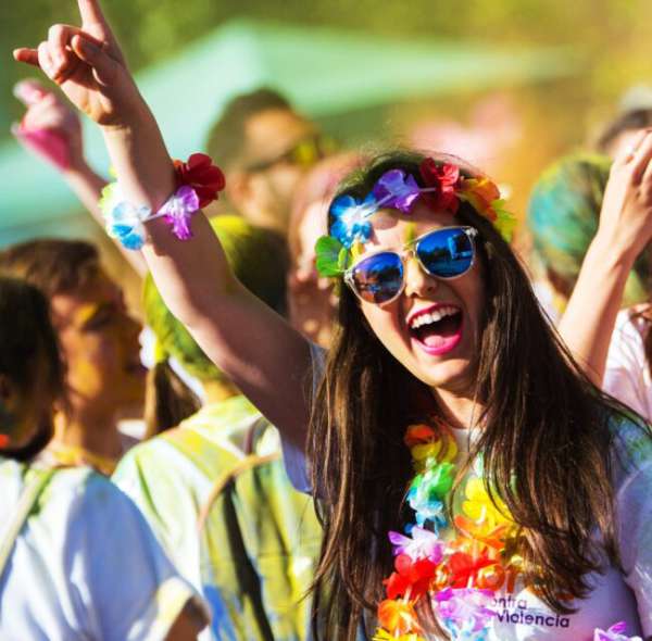 Carrera Popular en Madrid. Carrera Colores por la Igualdad