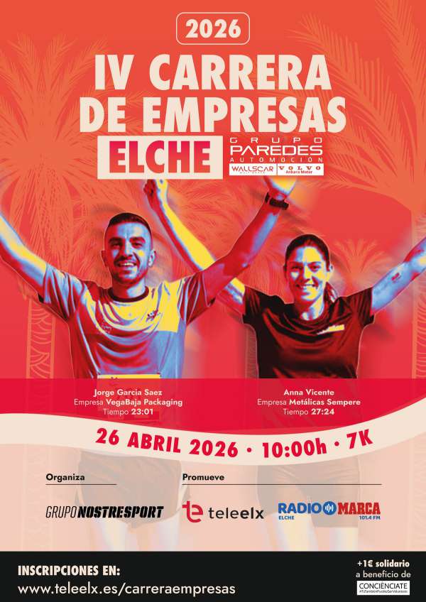 Carrera Popular en Elche. Carrera de las Empresas