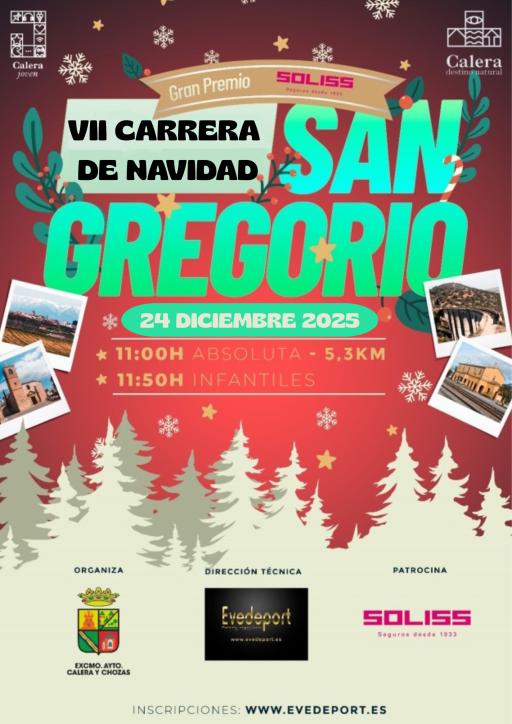 Carrera de Navidad San Gregorio