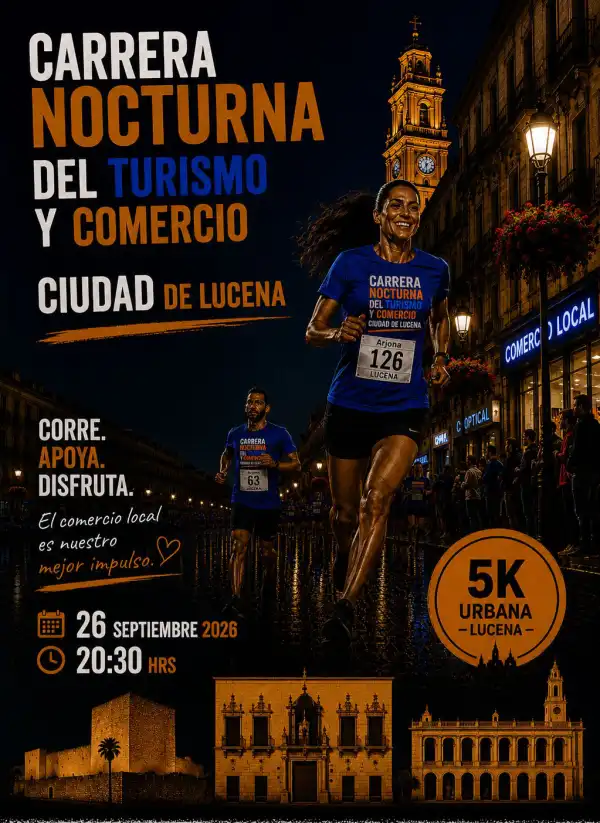 5K en Lucena. Carrera del Turismo y Comercio