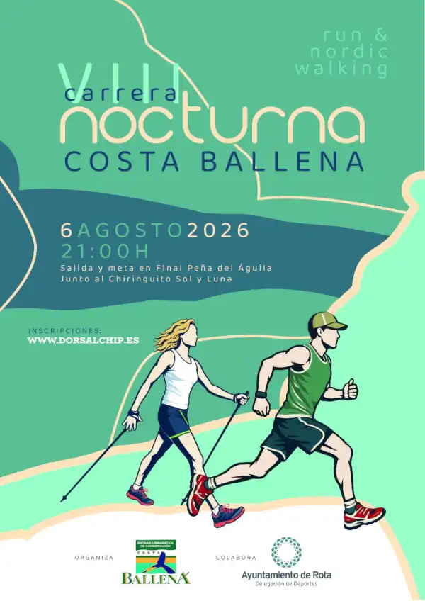 5K en Rota. Carrera Nocturna de Costa Ballena