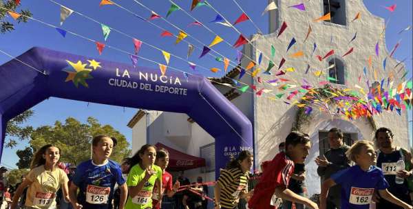 Carrera Popular en La Nucía. Carrera Pedestre de Sant Vicent