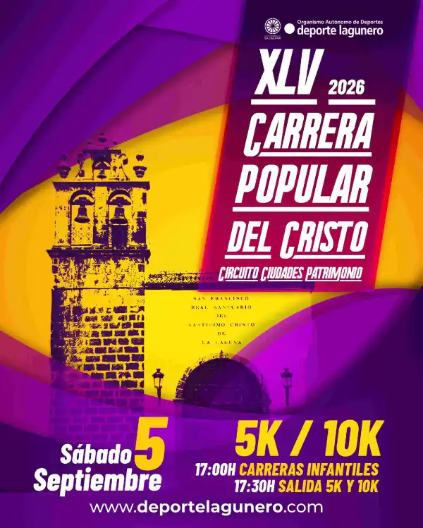 10K en La Laguna. Carrera Popular del Cristo