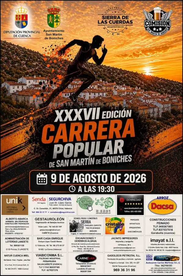 Carrera Popular en San Martín de Boniches. Carrera Popular San Martín de Boniches