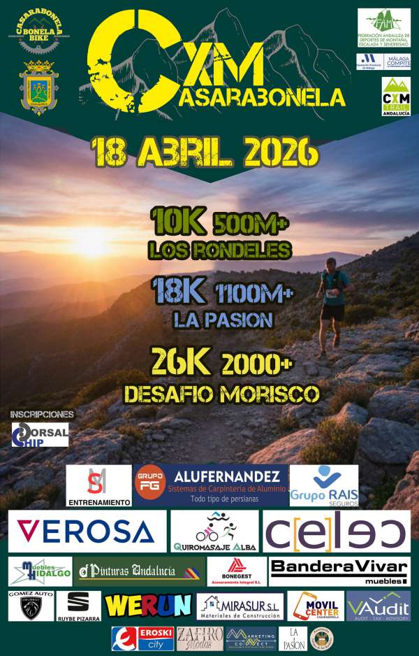 Carrera por Montaña Casarabonela