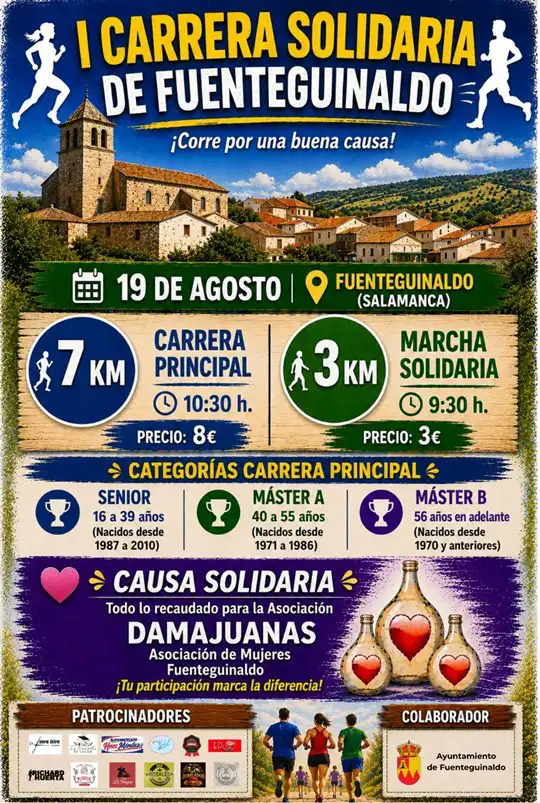 Carrera Solidaria Fuenteguinaldo