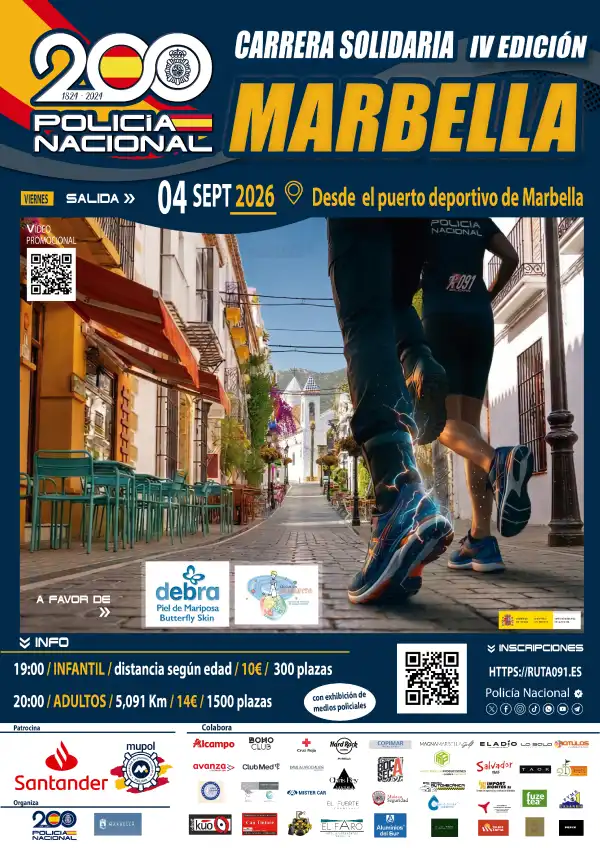 Carrera Popular en Marbella. Carrera Solidaria Ruta 091 - Marbella