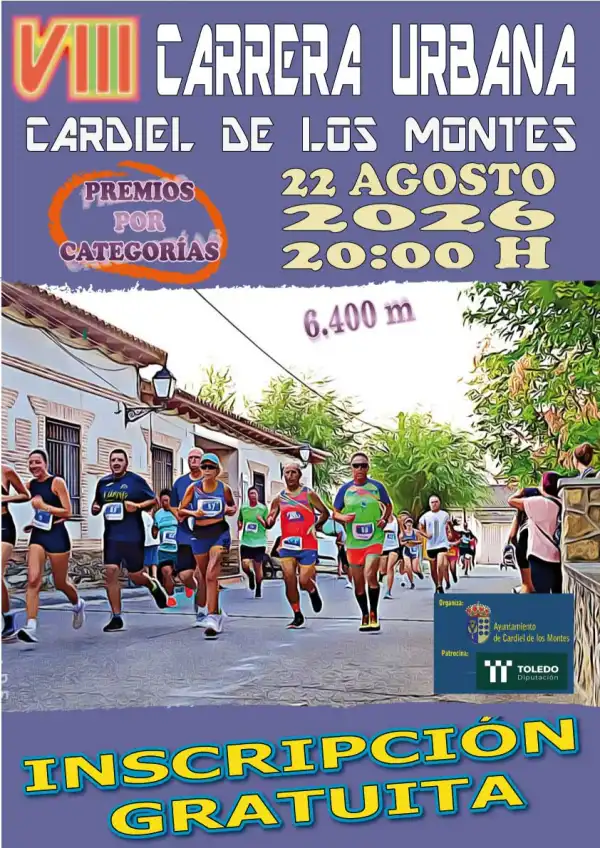 Carrera Popular en Cardiel de Los Montes. Carrera Urbana Cardiel de Los Montes