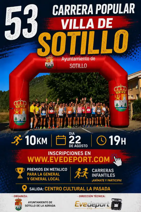 10K en Sotillo de la Adrada. Carrera Villa de Sotillo
