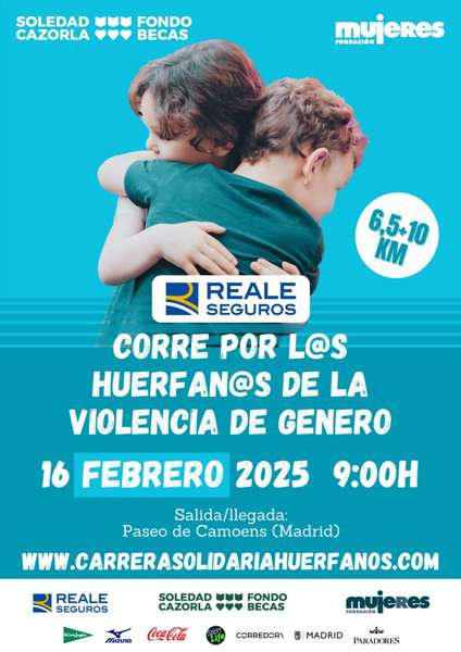 Corre por los Huérfan@s de la Violencia de Género