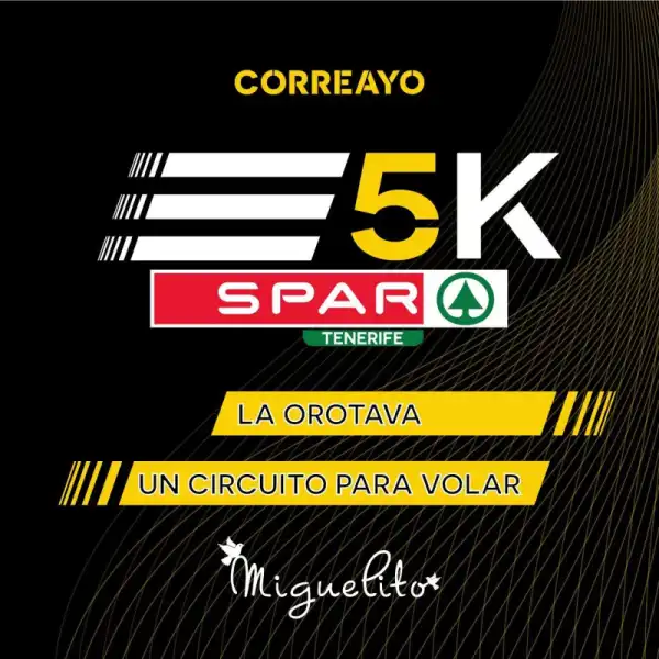 5K en La Orotava. Correayo Tenerife Spar