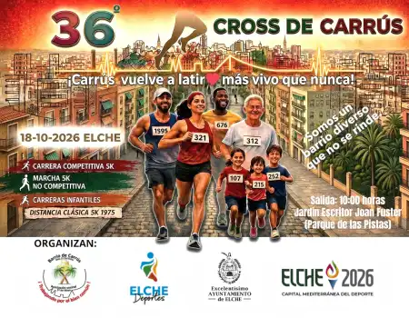 5K en Elche. Cross de Carrús