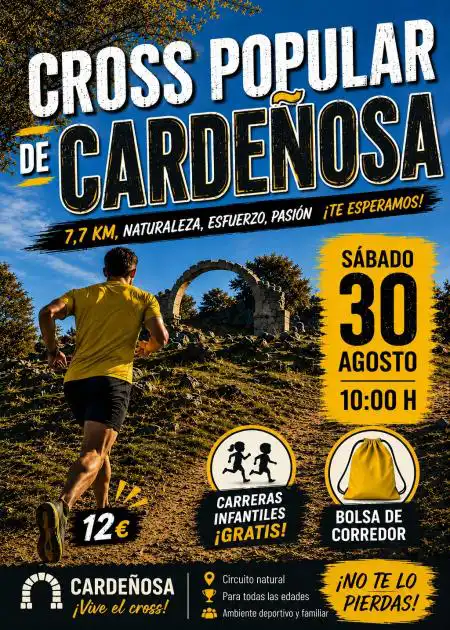 Carrera Popular en Cardeñosa. Cross Popular Cardeñosa