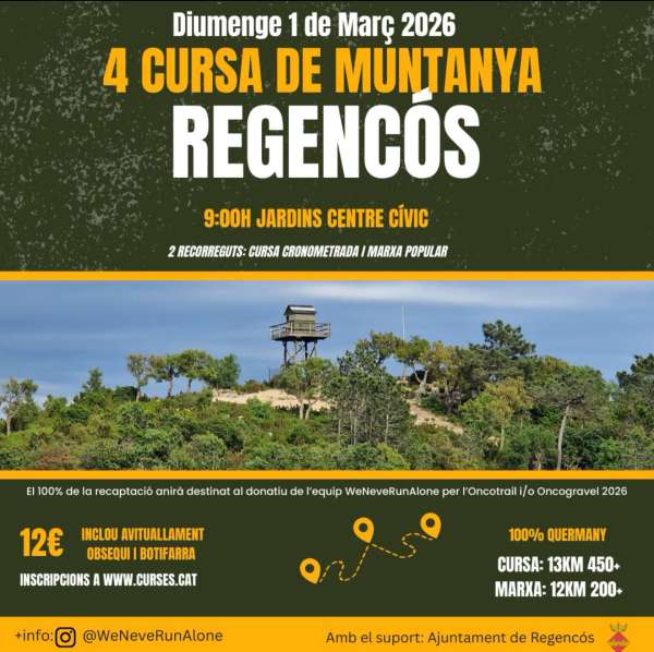 Trail Running en Regencós. Cursa de Muntanya Regencós