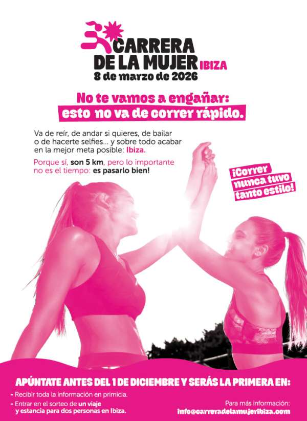 Carrera Popular en Ibiza. Cursa per la Dona de Ibiza