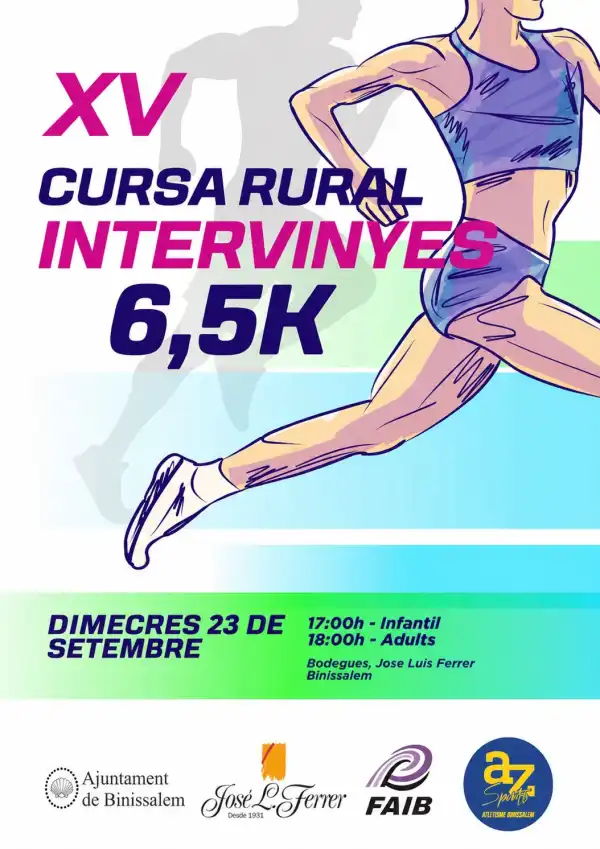 Carrera Popular en Binissalem. Cursa Rural Intervinyes