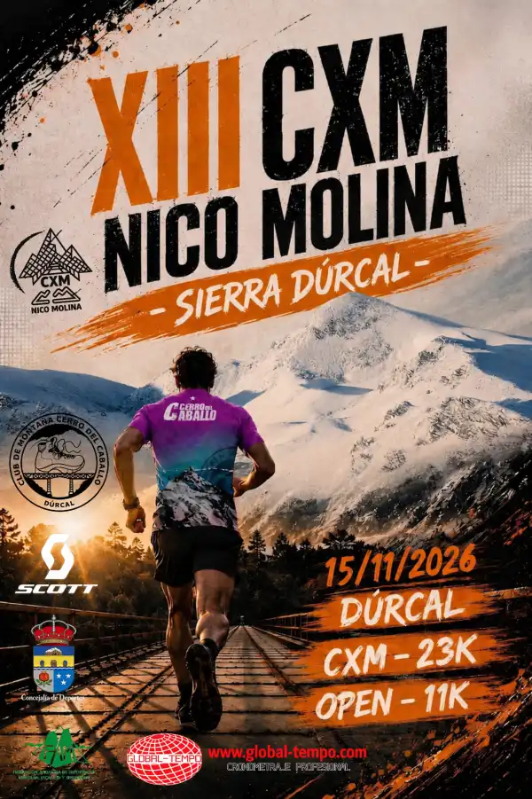 Trail Running en Dúrcal. CxM Nico Molina Sierra Dúrcal