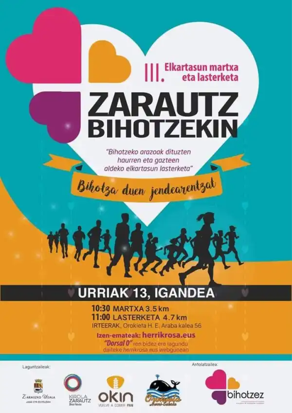 Lasterketa Zarautz Bihotzekin