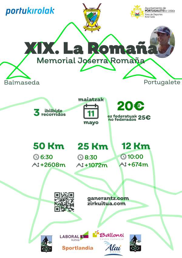 Trail Running en Portugalete. Marcha La Romaña