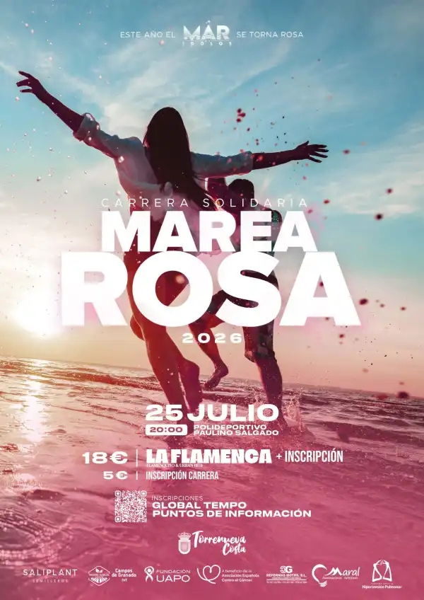 Carrera Popular en Torrenueva. Marea Rosa Torrenueva