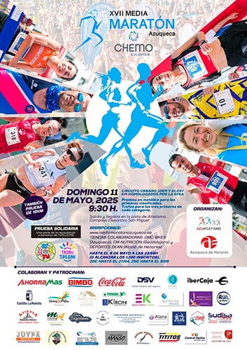 XVIII Media Maratón Azuqueca 2026 Chemo-Liconsa