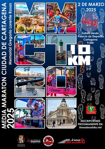 Media Maratón del Mar Cartagena
