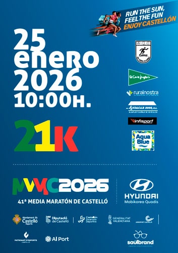 41ª Edición Media Maratón de Castelló 2026