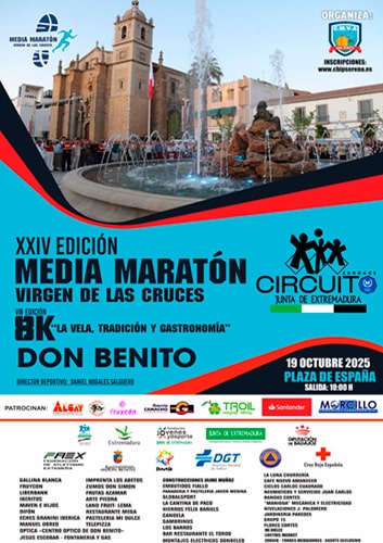 XXIV Media Maratón Virgen de las Cruces Don Benito 2025