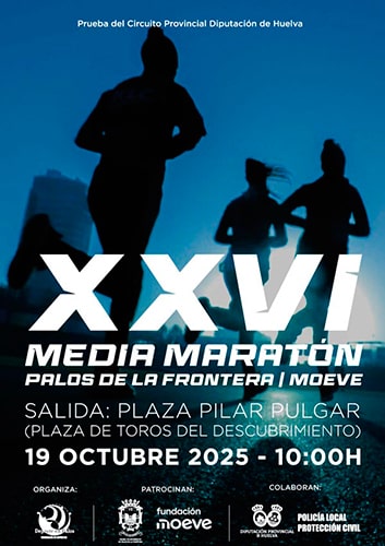 XXVI Media Maratón Palos de la Frontera MOEVE 2025