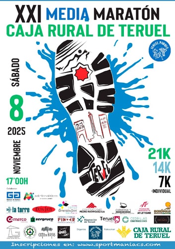 XXI Media Maratón Caja Rural de Teruel 2025