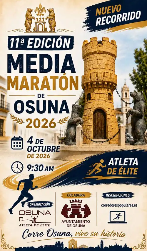 Medio Maratón en Osuna. Media Maratón Villa Ducal de Osuna