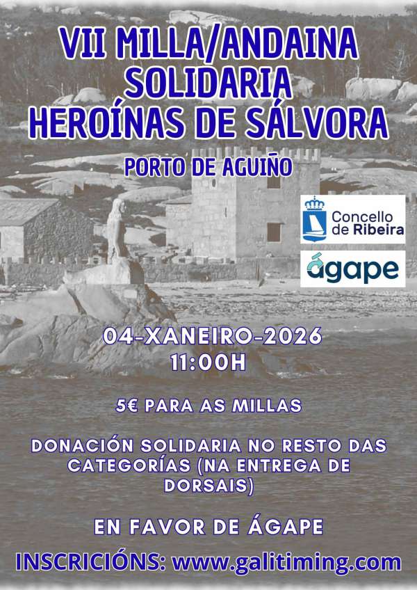 Milla Solidária Heroínas de Sálvora