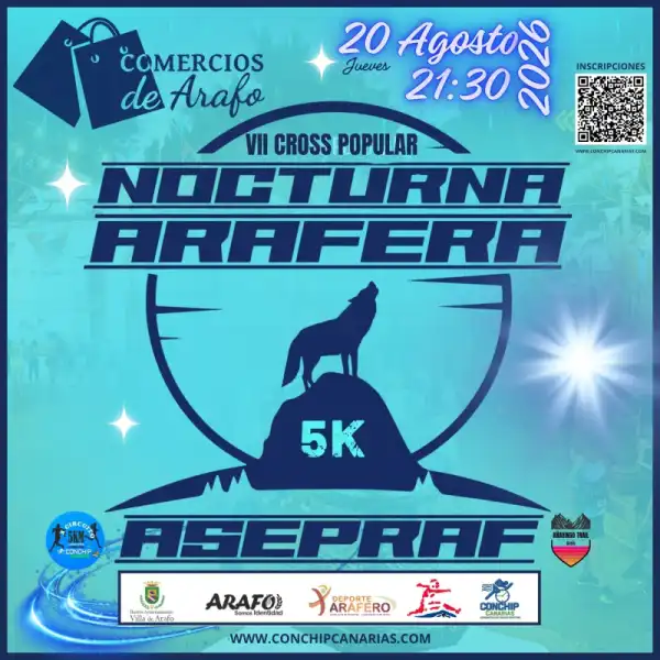 5K en Arafo. Nocturna Arafera