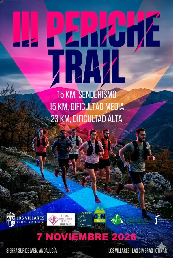 Trail Running en Los Villares. Periche Trail