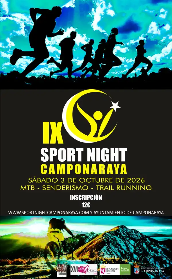 Trail Running en Camponaraya. Sport Night Camponaraya