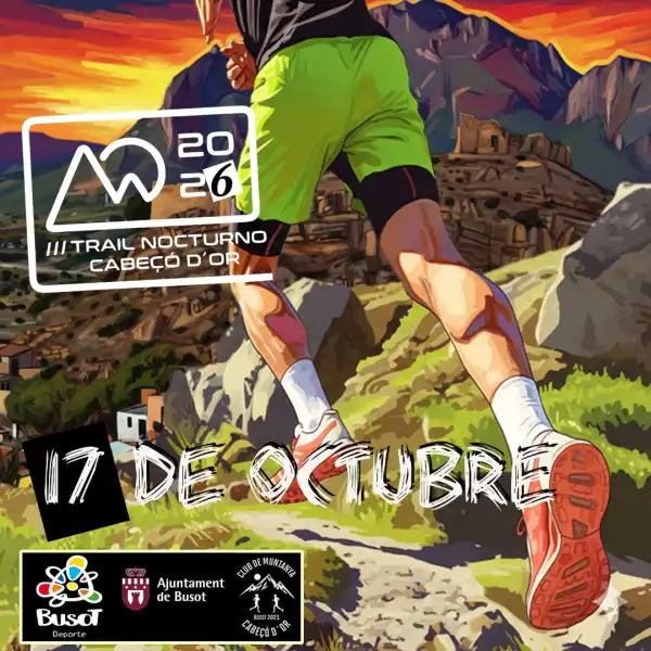 Trail Running en Busot. Trail Nocturno Cabeço d´Or