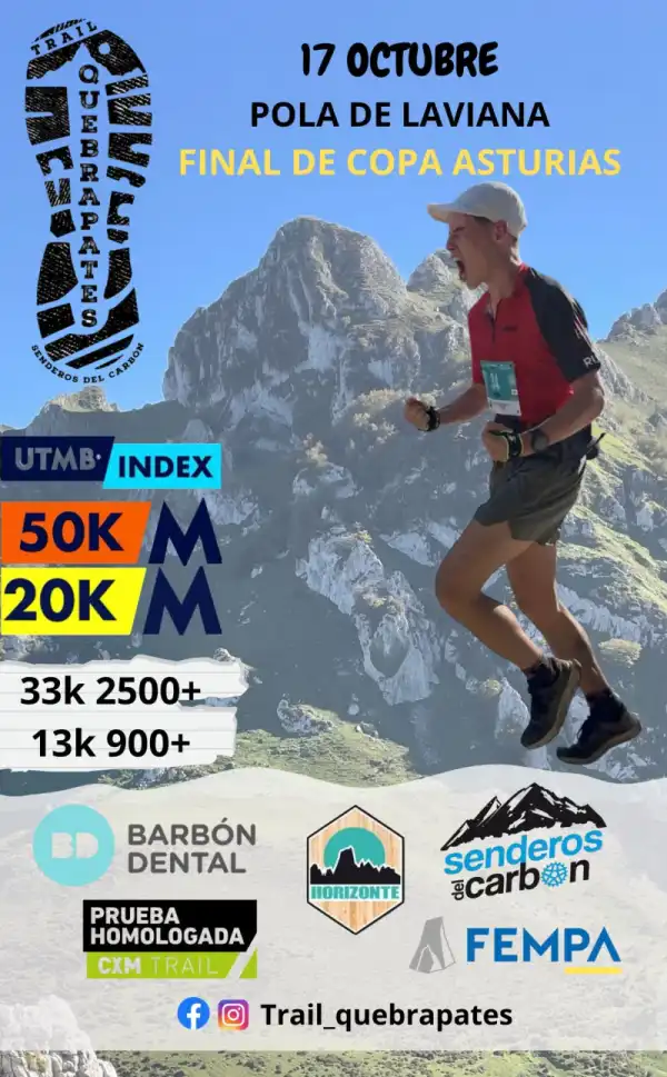 Trail Running en Laviana. Trail Quebrapates