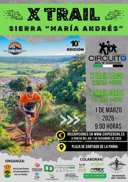 Trail Sierra de María Andrés