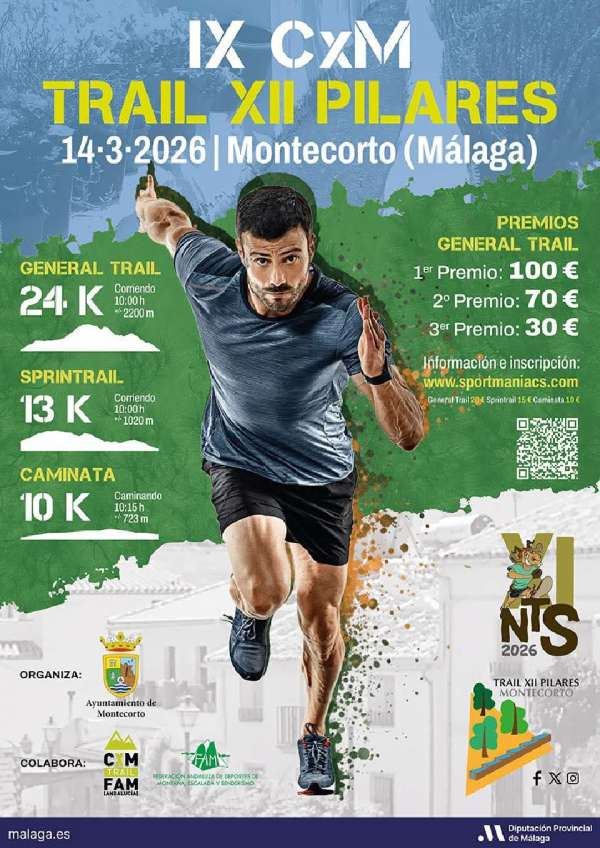 Trail Running en Montecorto. Trail XII Pilares