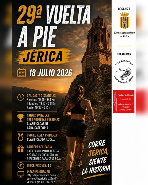 5K en Jérica. Vuelta a Pie de Jérica