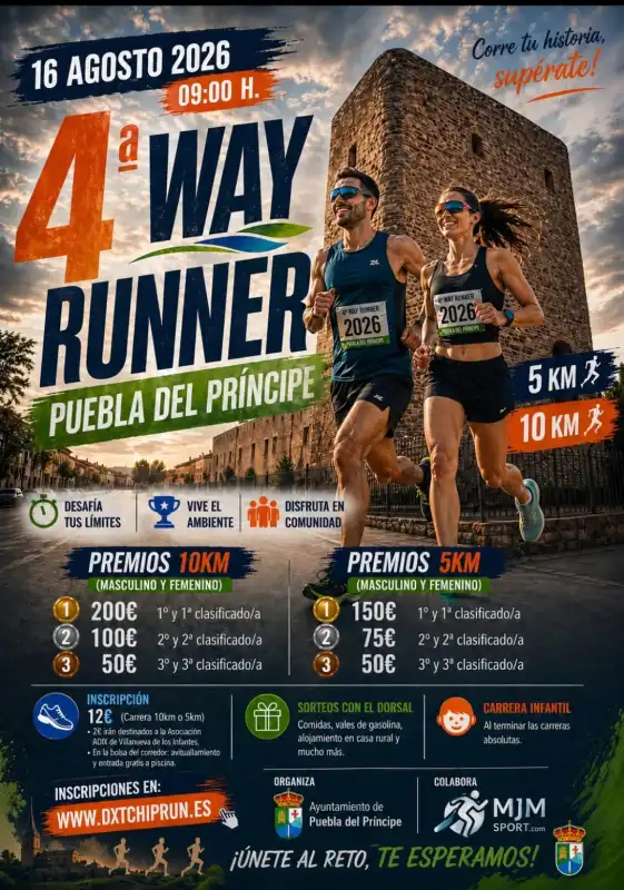 10K en Puebla del Príncipe. Wayrunner Puebla del Príncipe