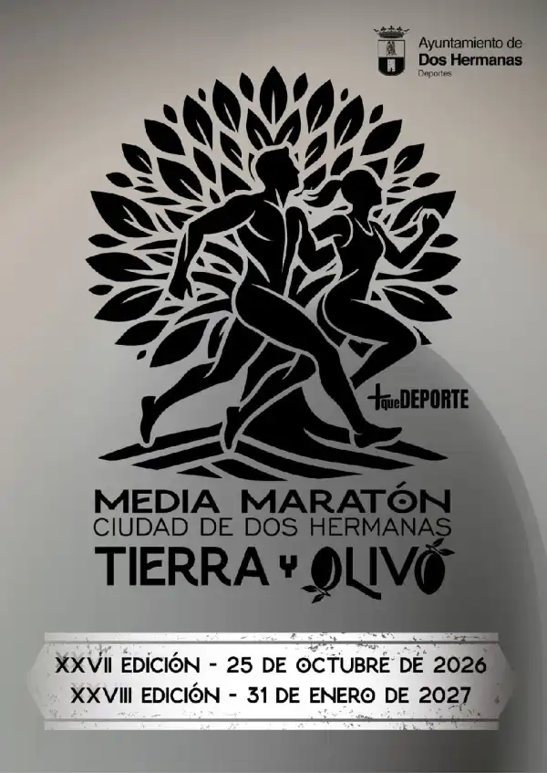 Media Maratón en Dos Hermanas. XXVII Media Maratón Tierra y Olivo